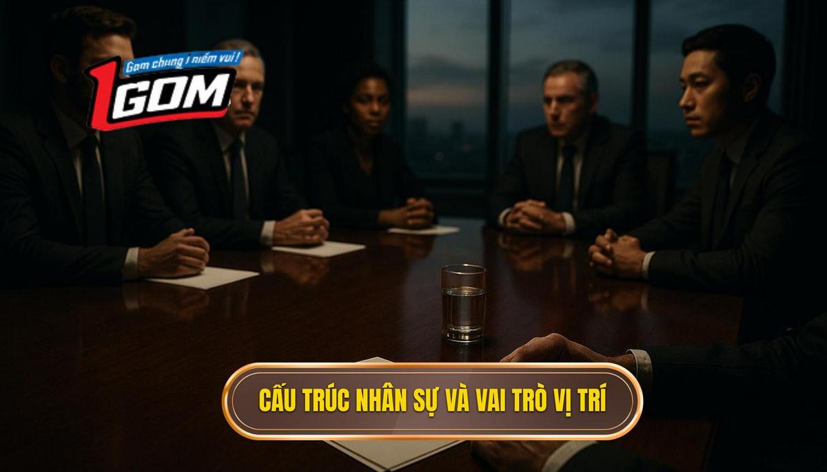 Cấu trúc nhân sự và vai trò của các vị trí trong sơ đồ