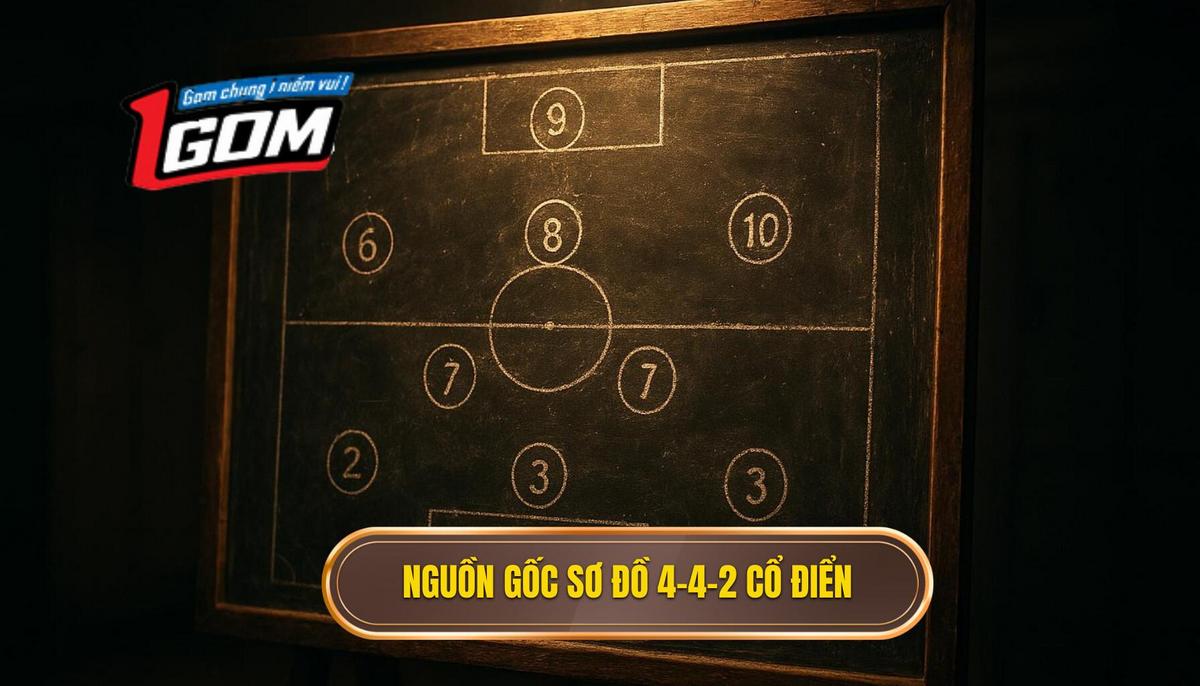 Nguồn gốc và sự hình thành của sơ đồ 4-4-2 cổ điển