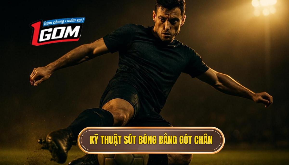 Quy trình thực hiện kỹ thuật sút bóng bằng gót chân trái chuẩn xác