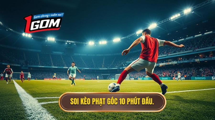 Chiến thuật soi kèo cược đội nhận quả phạt góc trong 10 phút đầu từ chuyên gia 1GOM