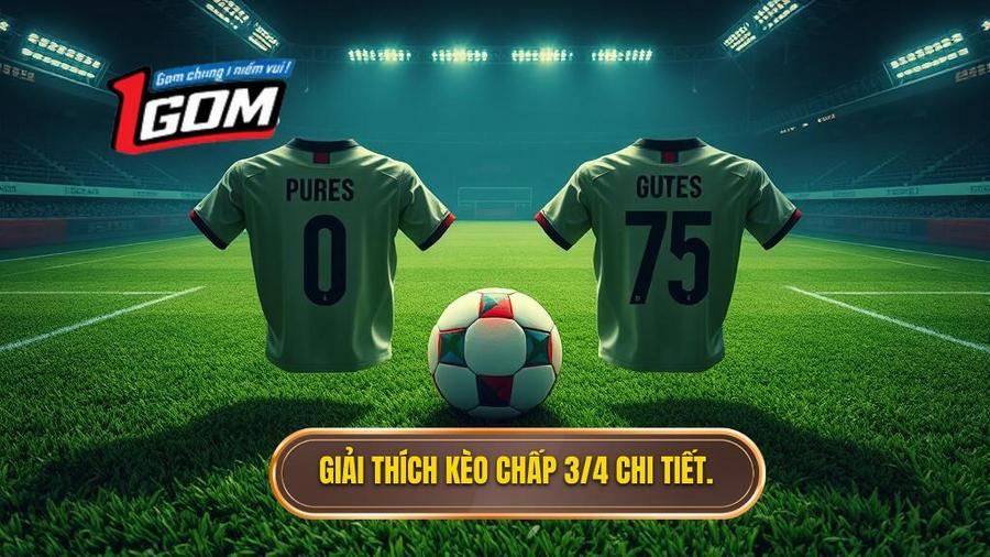 Hiểu rõ bản chất Kèo chấp 3/4 (0.75) là gì?