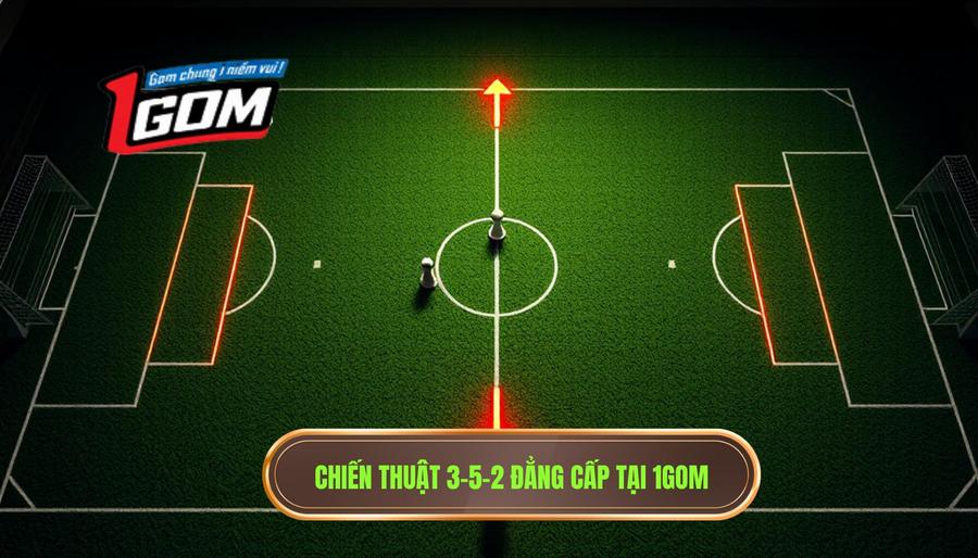 Chiến Thuật Bóng Đá 3-5-2 Tấn Công